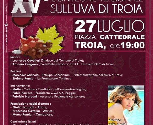 XV Convegno regionale sull'Uva di Troia